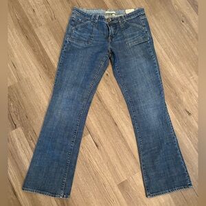 GAP Women's Flare Jeans in Classic Blue